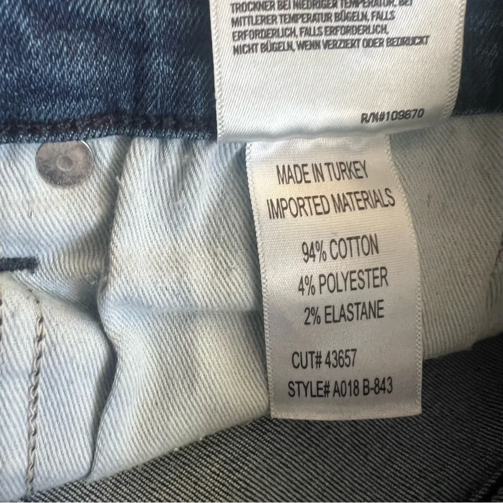 Agolde Sophie High Waist Distressed Jeans Sz 29